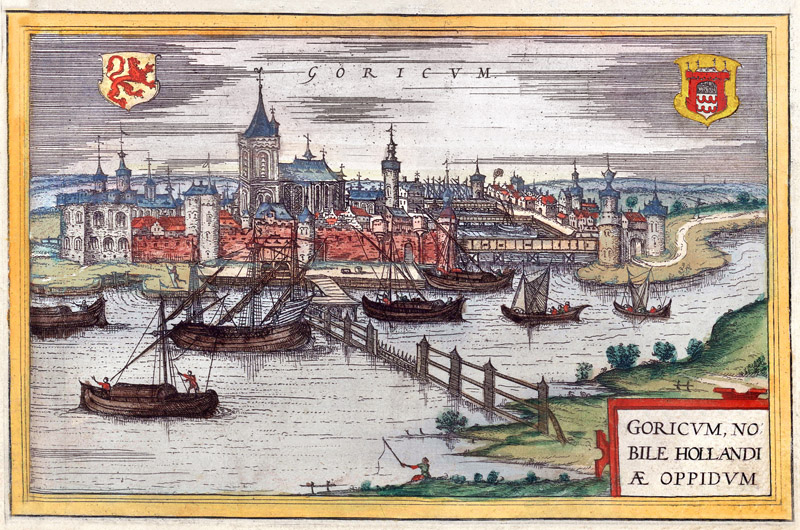 Gorinchem 1582 Braun en Hogenberg